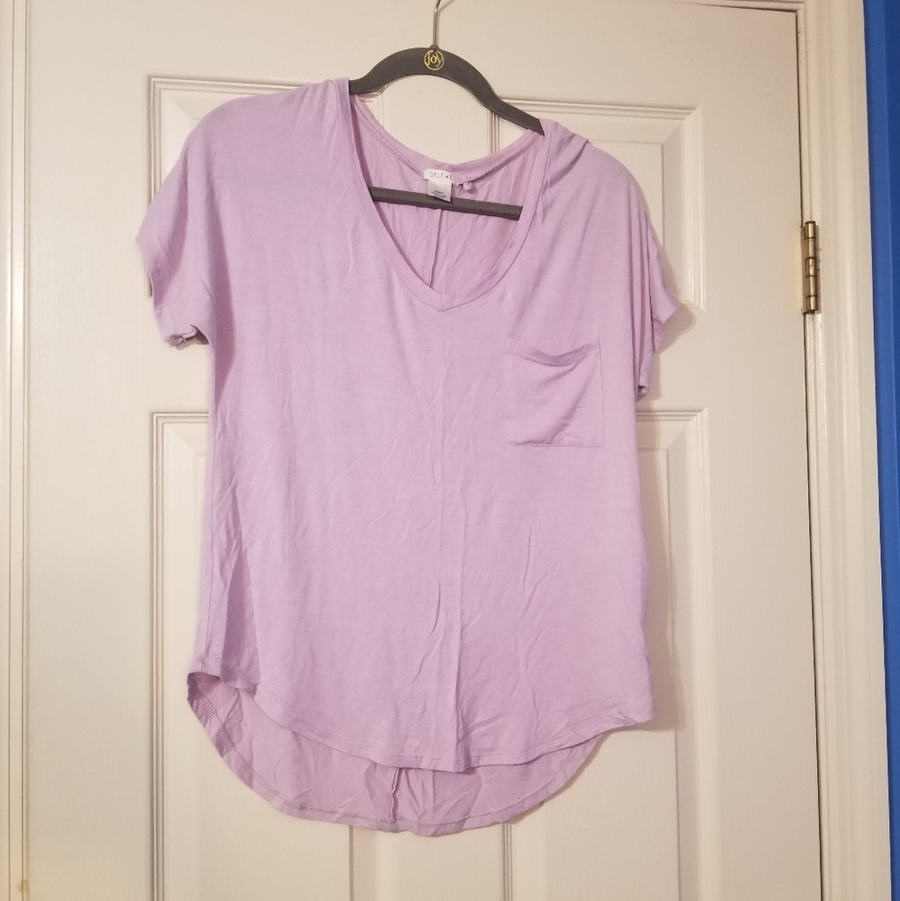 Loose fit. Size medium purple tshirt